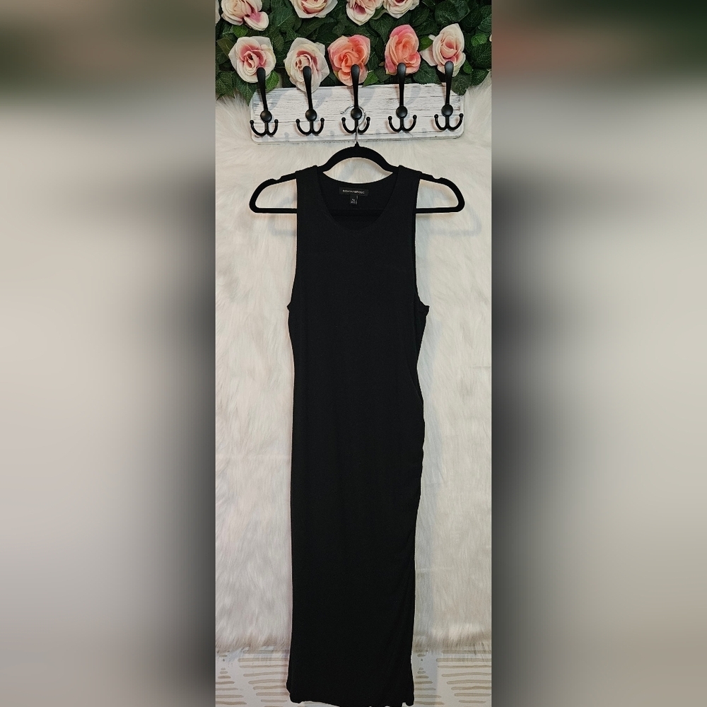 Banana Republic Jersey Knit Side Ruch Tank Dress